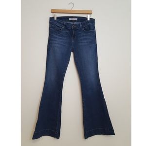 J Brand Martini Mid Rise Flare Leg Jeans